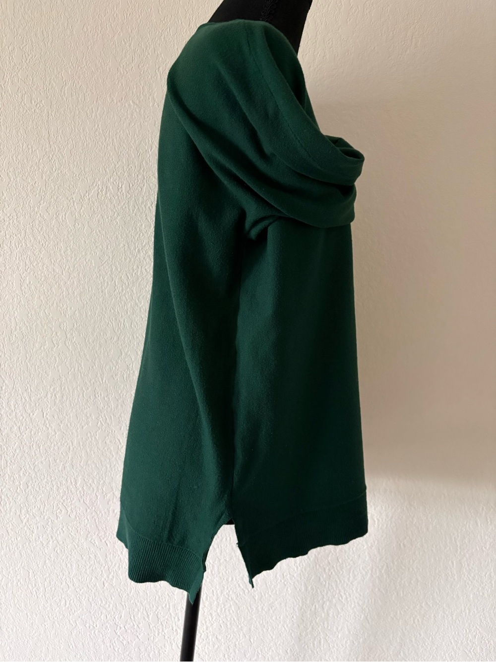 Michael Kors Dark Green Crewneck Knit Top Sz S - Picture 2 of 7